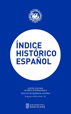 Índice Histórico Español - núm. 131 - 2a època Índice Histórico Español - núm. 131 - 2a època