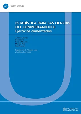 Estadística para las ciencias del comportamiento. Ejercicios comentados (eBook) Estadística para las ciencias del comportamiento. Ejercicios comentados (eBook)