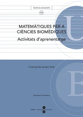 Matemàtiques per a ciències biomèdiques. Activitats d’aprenentatge (eBook) Matemàtiques per a ciències biomèdiques. Activitats d’aprenentatge (eBook)