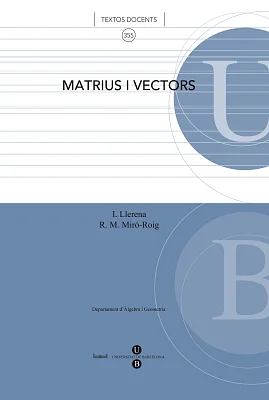 Matrius i vectors (eBook) Matrius i vectors (eBook)