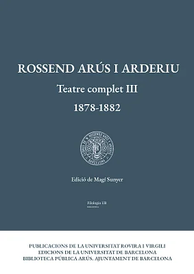 Teatre complet III (1878-1882) (eBook) Teatre complet III (1878-1882) (eBook)