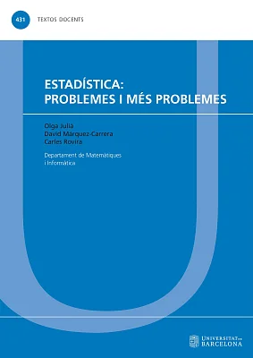 Estadística: problemes i més problemes (eBook) Estadística: problemes i més problemes (eBook)