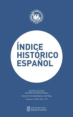 Índice Histórico Español - núm. 133 - 2a època Índice Histórico Español - núm. 133 - 2a època
