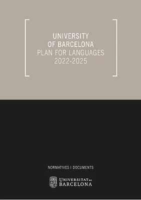 University of Barcelona Plan for Languages 2022-2025 (eBook)