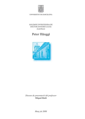 Honoris causa Peter Hänggi (eBook) Honoris causa Peter Hänggi (eBook)