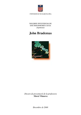 Honoris causa John Brademas (eBook)