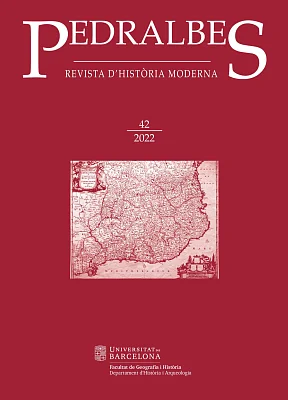 Pedralbes 42. Revista d’Història Moderna Pedralbes 42. Revista d’Història Moderna