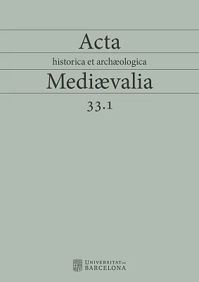 Acta historica et archaeologica mediaevalia 33.1 Acta historica et archaeologica mediaevalia 33.1
