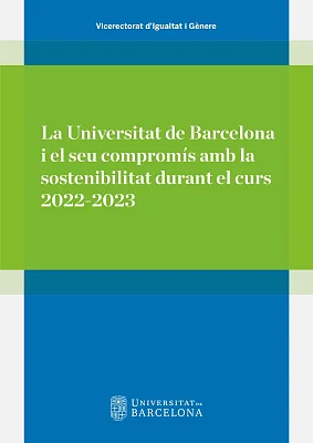 Universitat de Barcelona i el seu compromís amb la sostenibilitat durant el curs 2022-2023, La