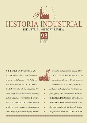 Revista de Historia Industrial – Industrial History Review núm. 93